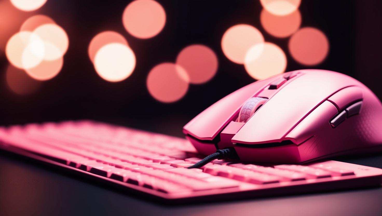 Pink Gaming Mouse Keyboard: Top Sets for Stylish Gamers